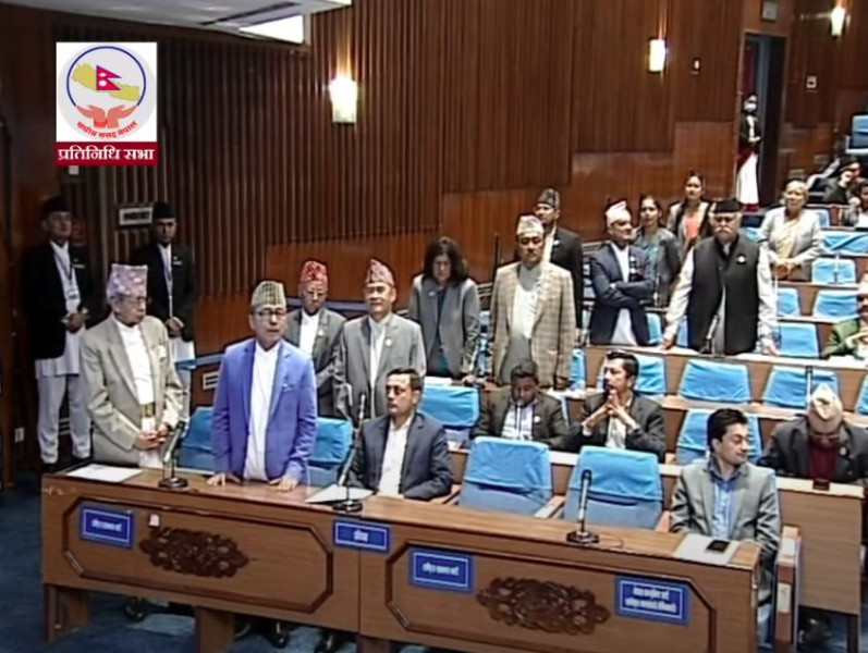 राप्रपाको अवरोधपछि संसद बैठक १५ मिनेटका लागि स्थगित